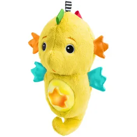 Baby Einstein Sea Dreams Seepferdchen Einschlafhilfe Kuscheltier & Weißes Rauschen Gerät für Baby – mit Cry-Reply Technologie, Lichtbauch, Ozeanklängen & Klassik, ideal für Neugeborene, Gelb