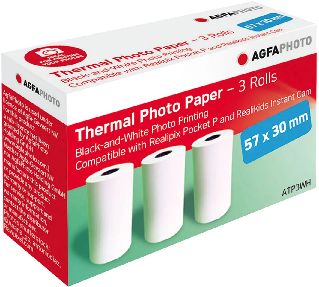 ATP3WH Thermopapier 3 Rollen