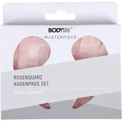 BODY&SOUL Masterpiece Rosenquarz Augenpads Set