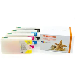 Multipack T702 Alternativ Tinte für Epson / C13T702 / BK59ml / C,M,Y35ml (PATENT SAFE)