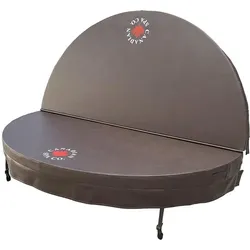 Canadian Spa Whirlpoolabdeckung, 198 cm Ø, braun, isolierend, UV-beständig