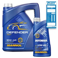 MANNOL 6L MOTORÖL Defender 10W-40 10W40 MOTORENÖL MN7507-5