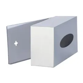 Wenko Taschentuchbox 16874100 silber Edelstahl
