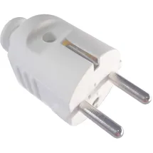 Bachmann Schutzkontaktstecker ws,Zentral 910.270