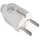 Bachmann Schutzkontaktstecker ws,Zentral 910.270