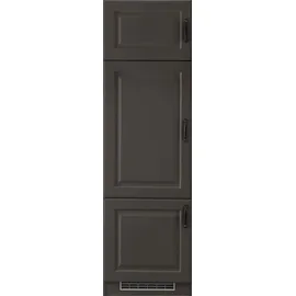 WIHO KÜCHEN Kühlumbauschrank Erla 60 x 57 x 200 cm Grau