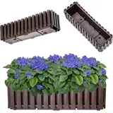Kadax Blumenkasten 60 x 0 x 0 cm Braun