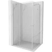 Mexen Roma Duo Duschtrennwand rechts 110 x 190 cm Transparent/Chrom 854-110-080-02-00