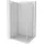 Mexen Roma Duo Duschtrennwand rechts 110 x 190 cm Transparent/Chrom 854-110-080-02-00