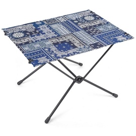 Helinox Table One Hard Top L Campingtisch - blue bandanna