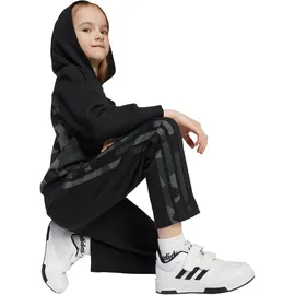 adidas Seasonal Essentials Camo Fleece Jogginganzug Kleinkinder schwarz|weiß 110-116cm 5-6J