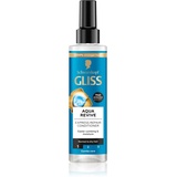 Schwarzkopf Gliss Aqua Revive Express-Repair-Conditioner Feuchtigkeitsspendender Conditioner ohne Ausspülen für normales bis trockenes Haar 200 ml für Frauen