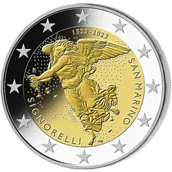 San Marino 2023: 2-Euro-Gedenkmünze "500. Todestag von Signorelli"