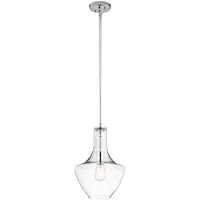 Elstead Lighting Everly Hängeleuchte E27 39cm Chrom