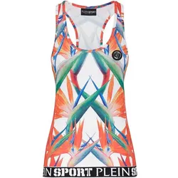 PLEIN SPORT Damen Hemd W Tanktop, Wei?, M