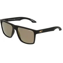 O'Neill HARLYN2.0 Herren-Sonnenbrille Vollrand Quadratisch Kunststoff-Gestell, schwarz