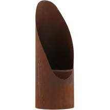 VCM Feuerkorb Bastian ca. 37x100x37 cm Dunkelorange