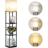 SUNMORY Stehlampe 1-tlg. Dimmbar Schwarz