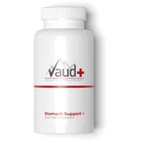 Vaud ® Stomach Support | Flohsamenschalen Kapseln Psyllium Fiber für Verdauung & Darmgesundheit 90 St