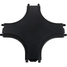 Brilliant Click & Shine Verbinder Kreuz Sand-Schwarz