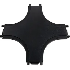 Brilliant Click & Shine Verbinder Kreuz Sand-Schwarz