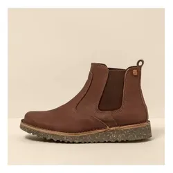 El Naturalista Unisex. 256321FQ0005_012 Lederstiefeletten N5632 Felsen braun (40), Wohnung, Schnürsenkel, Lässig