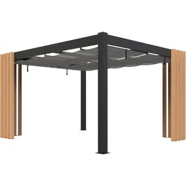 Sojag Pavillon Lito 1012 3,785 x 3,023 m Schwarz/Grau