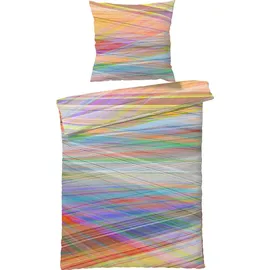 FLEURESSE Evora Grafisch Bunt 135 x 200 cm + 80 x 80 cm