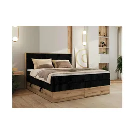 MKS Wood Classic King 200 x 200 cm H3 Schwarz