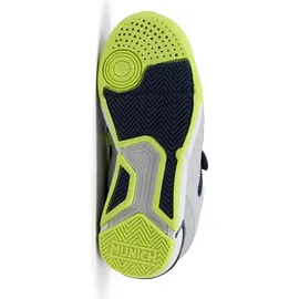 Munich One Velcro 76 Hallenfußballschuhe - Grey - EU 31
