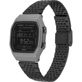 Casio Vintage Iconic Digitaluhr Bluetooth Schwarz