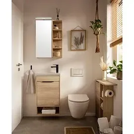 MÖBELPARTNER Mads 50,3 cm weiß