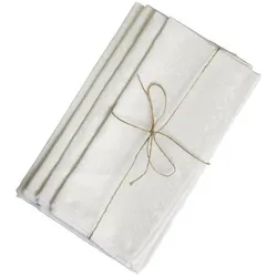 Chic Antique Stoff Servietten, 40 x 40 cm, cremeweiß