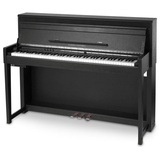 Classic Cantabile UP-1 SM E-Piano (88 Tasten, 3-fach Sensorik, Twinova-Piano Funktion, 22 Effekte, Dämpfersimulation, MP3-Recorder, Mic In, OLED Display, 40 hochwertige Sounds, 3 Pedale) schwarz