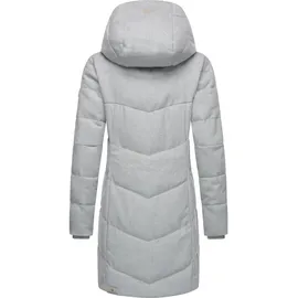 Ragwear Wintermantel "Pavla Coat", Damen, Gr. XXXL(46), grau (ash), Obermaterial: 100% Polyester. Innenfutter: 100% Polyester. Wattierung: 100% Polyester, tailliert ca.