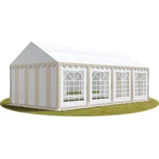 4 x 8 m beige/weiß (6086)