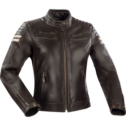 Segura Funky, Lederjacke Damen - Braun/Beige - T4
