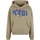 pequs Cropped Mythic Logo Hoodie Grau S