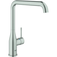 Grohe Essence Einhand-Spültischbatterie Einlochmontage, schwenkbarer Rohrauslauf, Professional Edition, supersteel 30505DC0