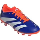 adidas Predator League Kids MG Lucid Blue / Cloud White / Solar Red 38 2/3