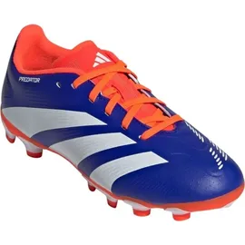 adidas Predator League Kids MG Lucid Blue / Cloud White / Solar Red 38 2/3