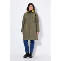 Ulla Popken Mantel in moosgrün | Gr.: 50-52