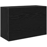 vidaXL Bad-Wandschrank Schwarz 60x25x40 cm Holzwerkstoff