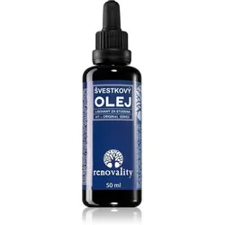 Renovality Original Series Cold-Pressed Plum Oil Hautöl für trockene bis empfindliche Haut 50 ml
