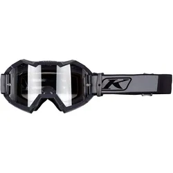 Klim Viper Fracture, Crossbrille - Grau/Schwarz Klar - Einheitsgröße