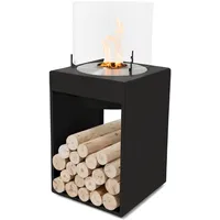 EcoSmart POP 8T [Design Ethanol Kamin]: Schwarz - ohne Schutzhülle