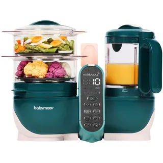 Babymoov Babynahrungszubereiter und Sterilisator NutribabyPlus, gruen