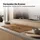 onlywow Herdabdeckplatte 90x52 cm Braun