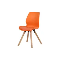 Höffner Esszimmerstuhl Luna , orange