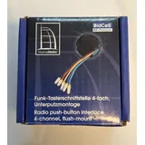 Homematic IP Homematic Funk-Tasterschnittstelle 4fach, Unterputzmontage HM-PBI-4-FM